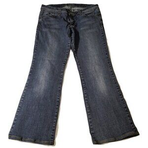 Vintage Denim Dynamite Hippie Low Rise Flare Bell Bottom Jeans Size 31 (Size 10)